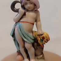 statuine 4 stagioni porcellana Capodimonte 