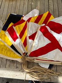 Bandiere gran pavese 1950 Canapa e Campi