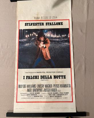 MANIFESTO CINEMATOGRAFICO I FALCHI DELLA NOTTE