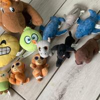 Set peluche vari
