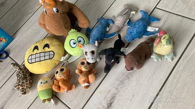 Set peluche vari