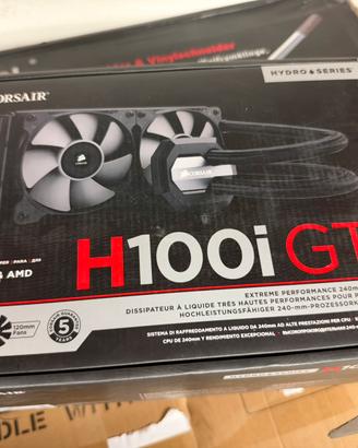 Dissipatore liquido corsair h100i