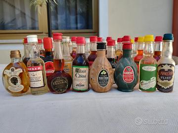 Bottigliette Mignon Liquori Vintage 48 pezzi F