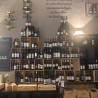 Scatole legno parete vino