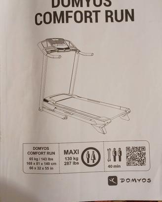 Tapis roulant Domyos Confort Run