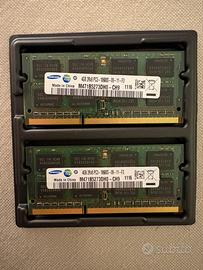 2 x 4GB 2Rx8 PC3- 10600S