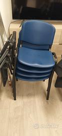 Sedie da sala riunioni/conferenze/lezioni