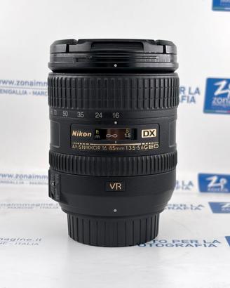 Nikon AF 16-85 3.5-5.6 G ED + GARANZIA USATO