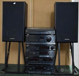 Impianto stereo giradischi