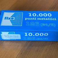 Confezione 10.000 punti metallici