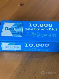 Confezione 10.000 punti metallici