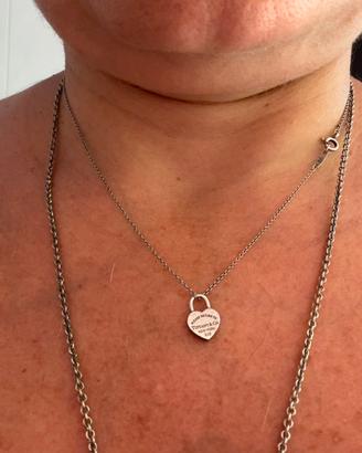 Collana tiffany cuore