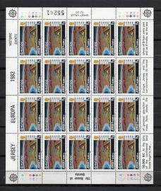 Jersey, 1982 Europa CEPT