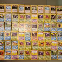 Mega Lotto carte pokemon Fossil Prima edizione
