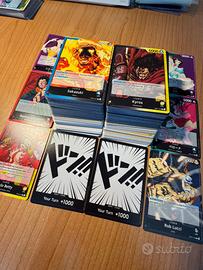 Lotto carte one piece