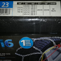 Catene da neve Lampa, NUOVE,S-16, gr225, misura 23