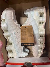 Nike Shox Tl n.39 perla donna nuove