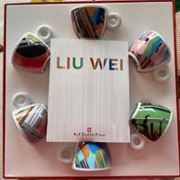 Illy  art collection Liu Wei 6 cups espresso