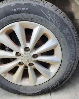 SSANGYONG KORANDO G20 - PNEUMATICI E CERCHIONI