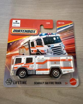 Matchbox camion dei Vigili del fuoco