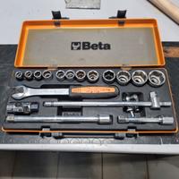 Set Cassetta Beta bussole cricchetto