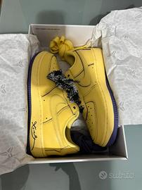 Nike Air Force 1 Kobe Bryant，Giallo, Taglia 39