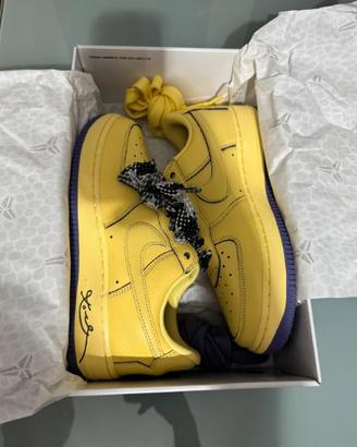 Nike Air Force 1 Kobe Bryant，Giallo, Taglia 39