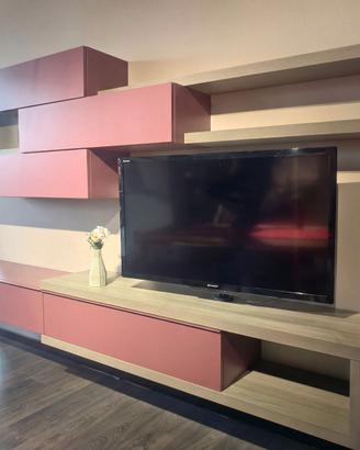 Parete attrezzata sospesa Orme Day Outlet