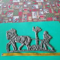 stampo fusione in piombo opera d'arte collezione