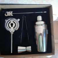 Set Cocktail da 5 pezzi in acciaio inox