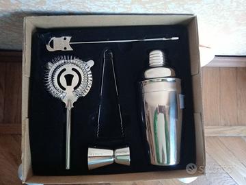 Set Cocktail da 5 pezzi in acciaio inox