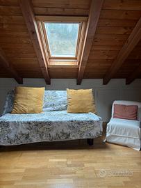 Divano letto + poltroncina