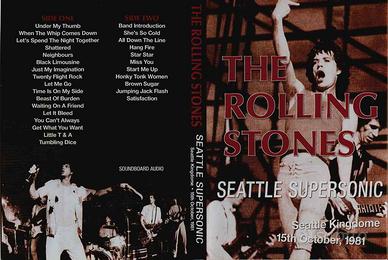 ROLLING STONES SEATTLE 1981 DVD