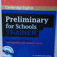 PRELIMINARY for Schools TRAINER