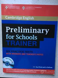 PRELIMINARY for Schools TRAINER