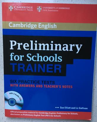 PRELIMINARY for Schools TRAINER