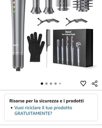 Phon Capelli professionale 5 in 1 nuovo 