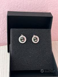 Orecchini con stampa Gucci