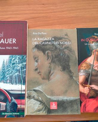 Tre libri i Rita Da Pont storica bellunese