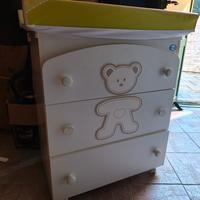 fasciatoio con vaschetta pali