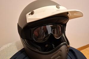 dmd casco e occhiali taglia XL