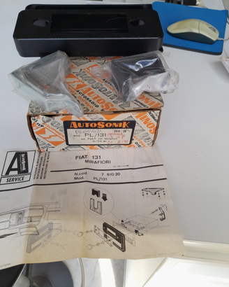 Plance x montaggio radio su Fiat 131 e Lancia Beta