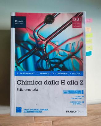 Chimica dalla H alla Z - Edizione blu
