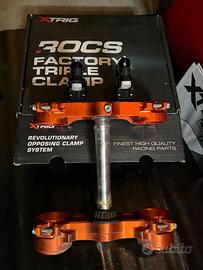 Piastre XTrig ROCS KTM + Supporti PHDS Elastomeri