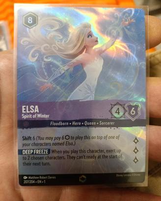 lorcana elsa 207/204