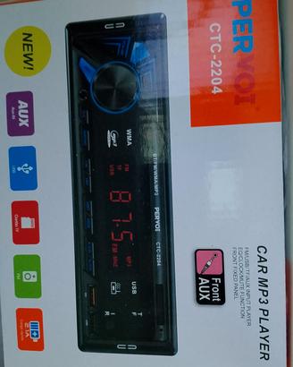 stereo auto nuovo confezionato 