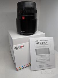 FUJI XMOUNT Viltrox 33mm f1.4