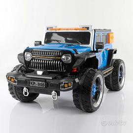 auto elettrica per bambini blu