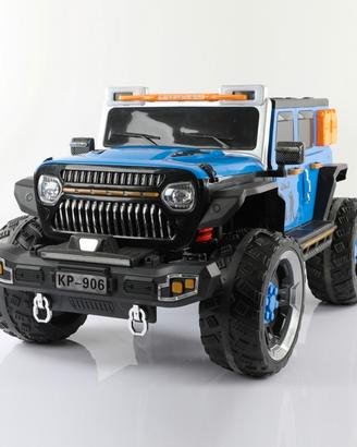 auto elettrica per bambini blu