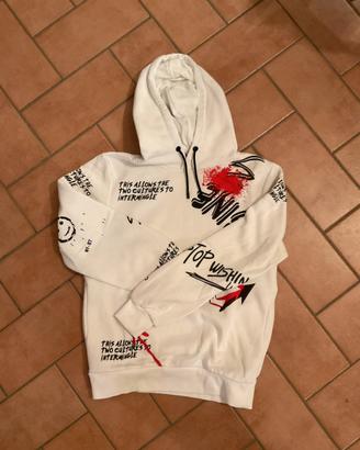 Felpa felpata con motivi - ragazza.